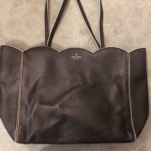 Black Leather Kate Spade